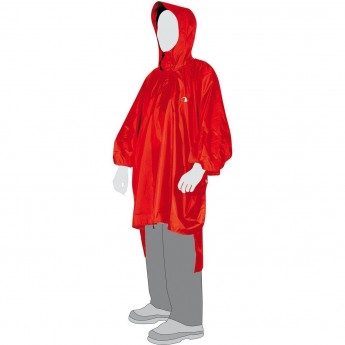 Плащ-накидка TATONKA PONCHO 1 XS S, red